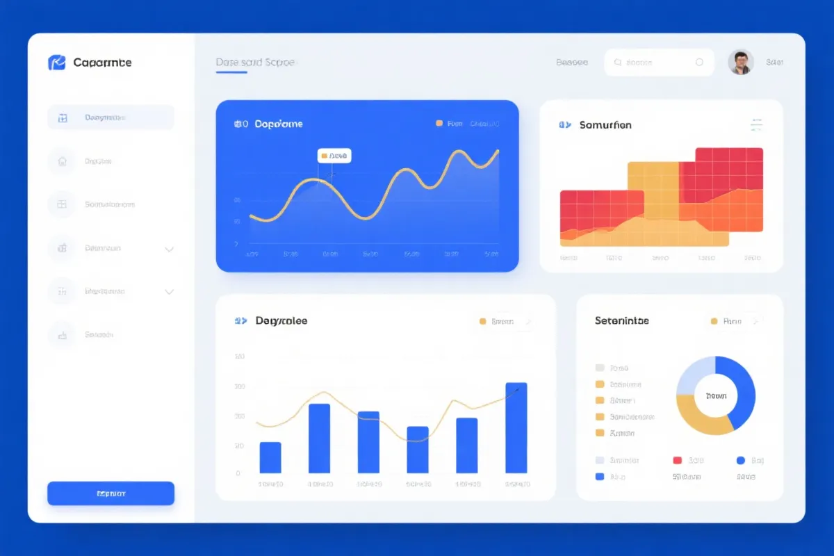 走势图与统计看板示意图